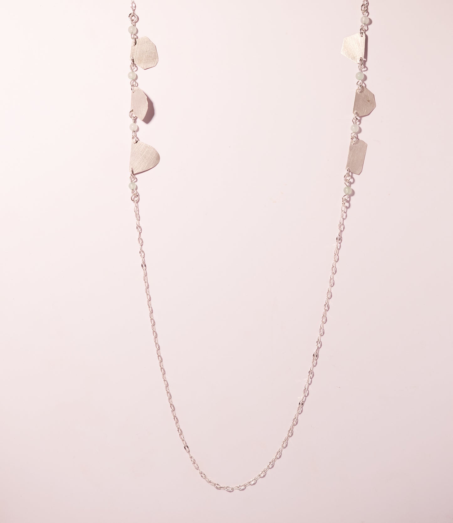 Geometric shapes necklace