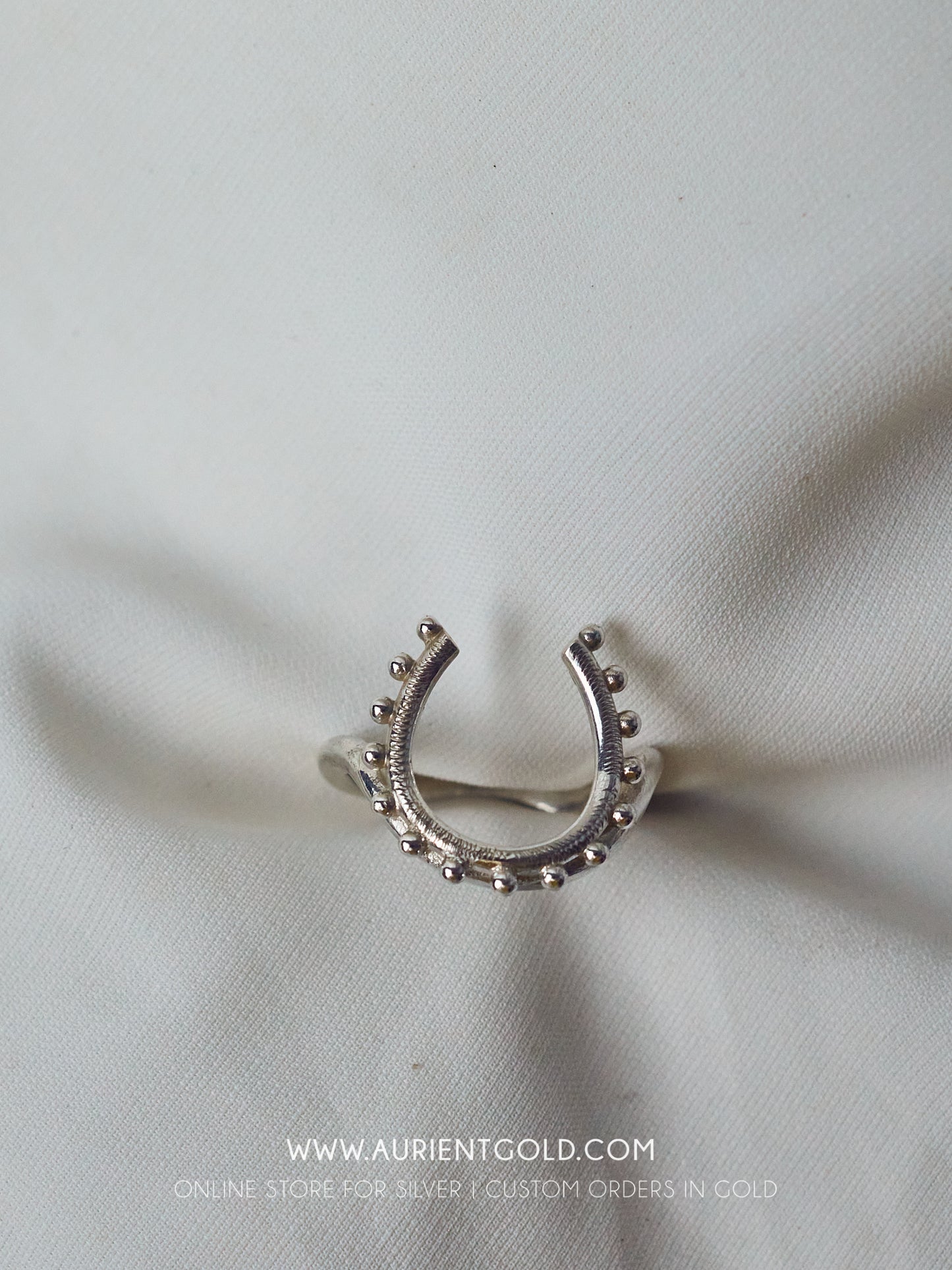 Year of the Horse Silver Ring