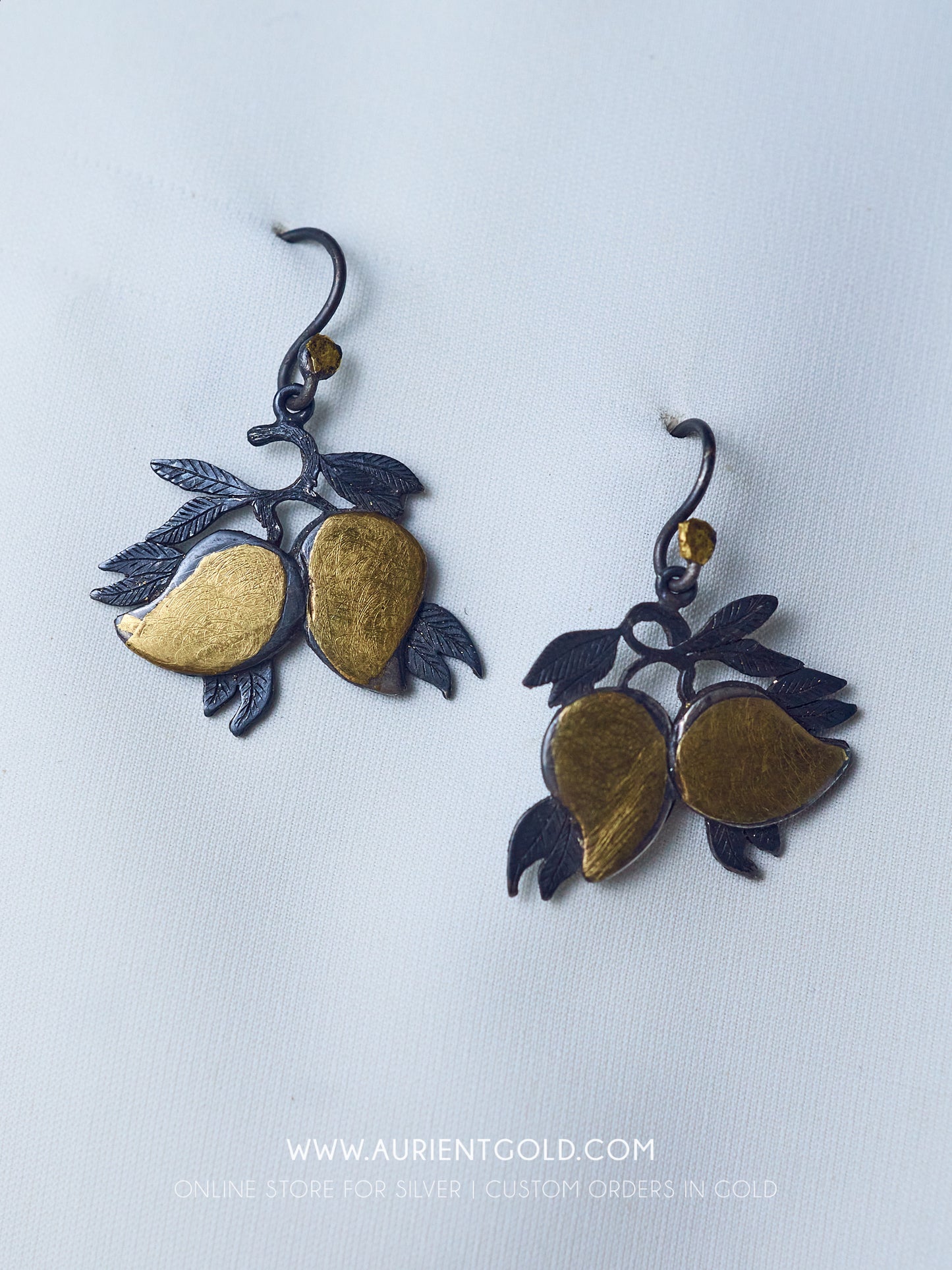 Mango Fruit Earrings