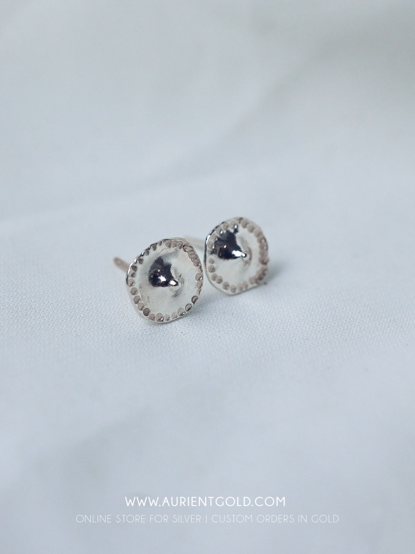 Sterling Silver Mermaid Ear Studds