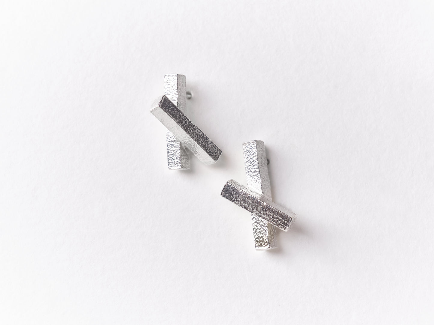 X GEO Studs Earrings