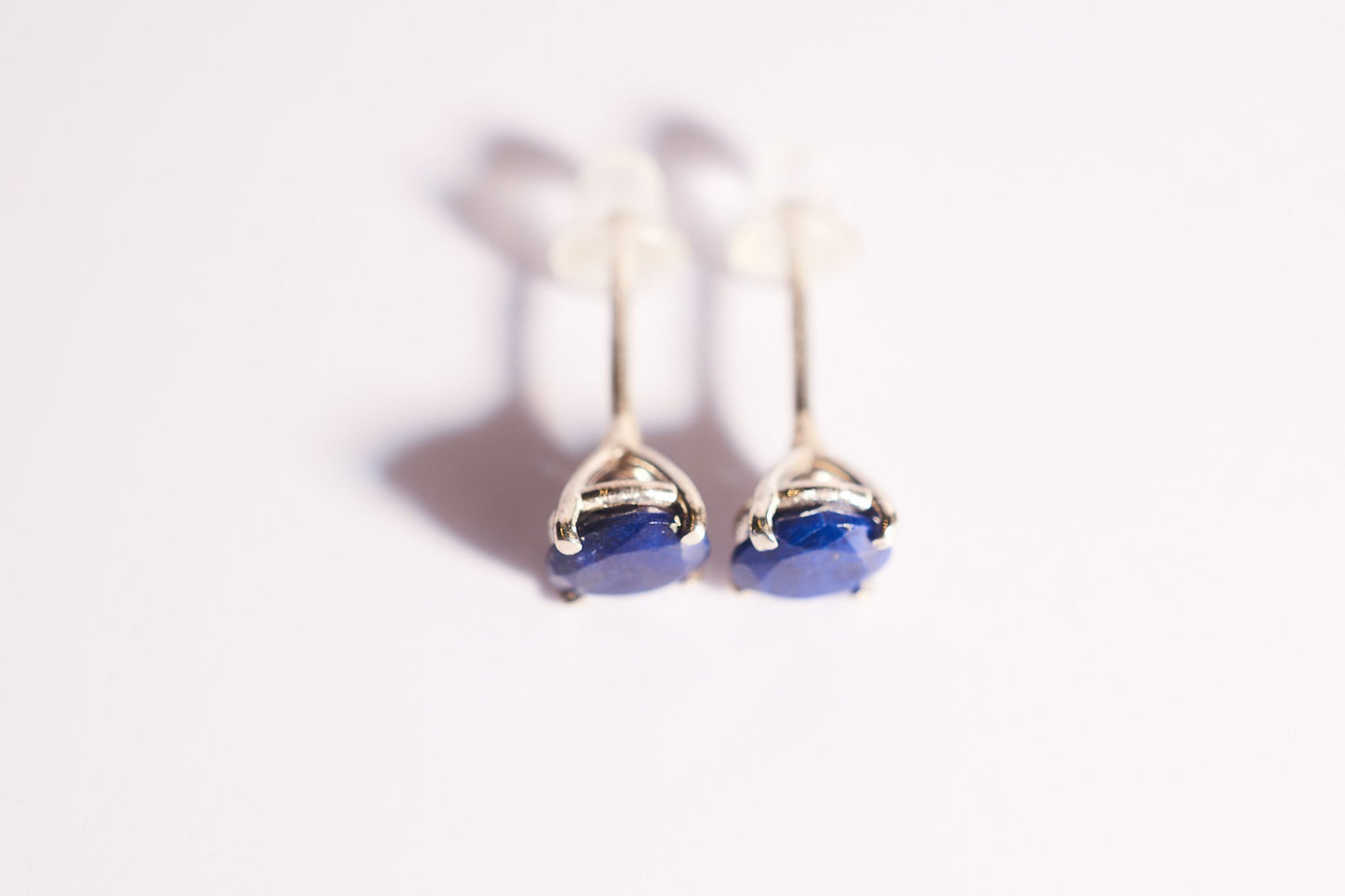 Lapis lazuli Silver Studs