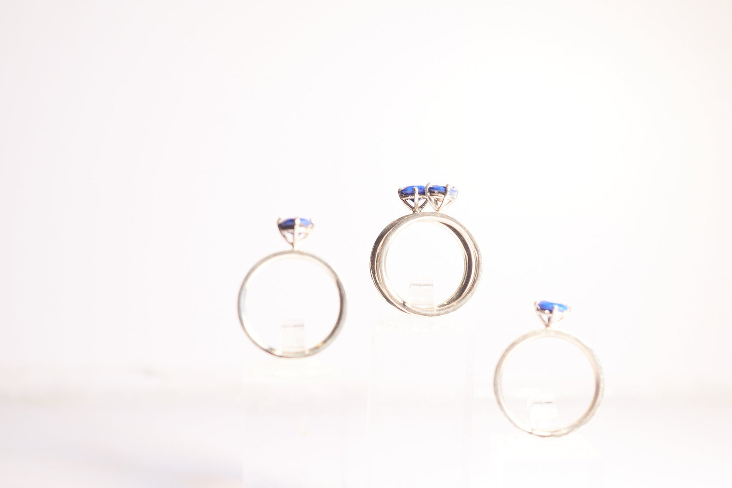 Lapis lazuli stacking ring