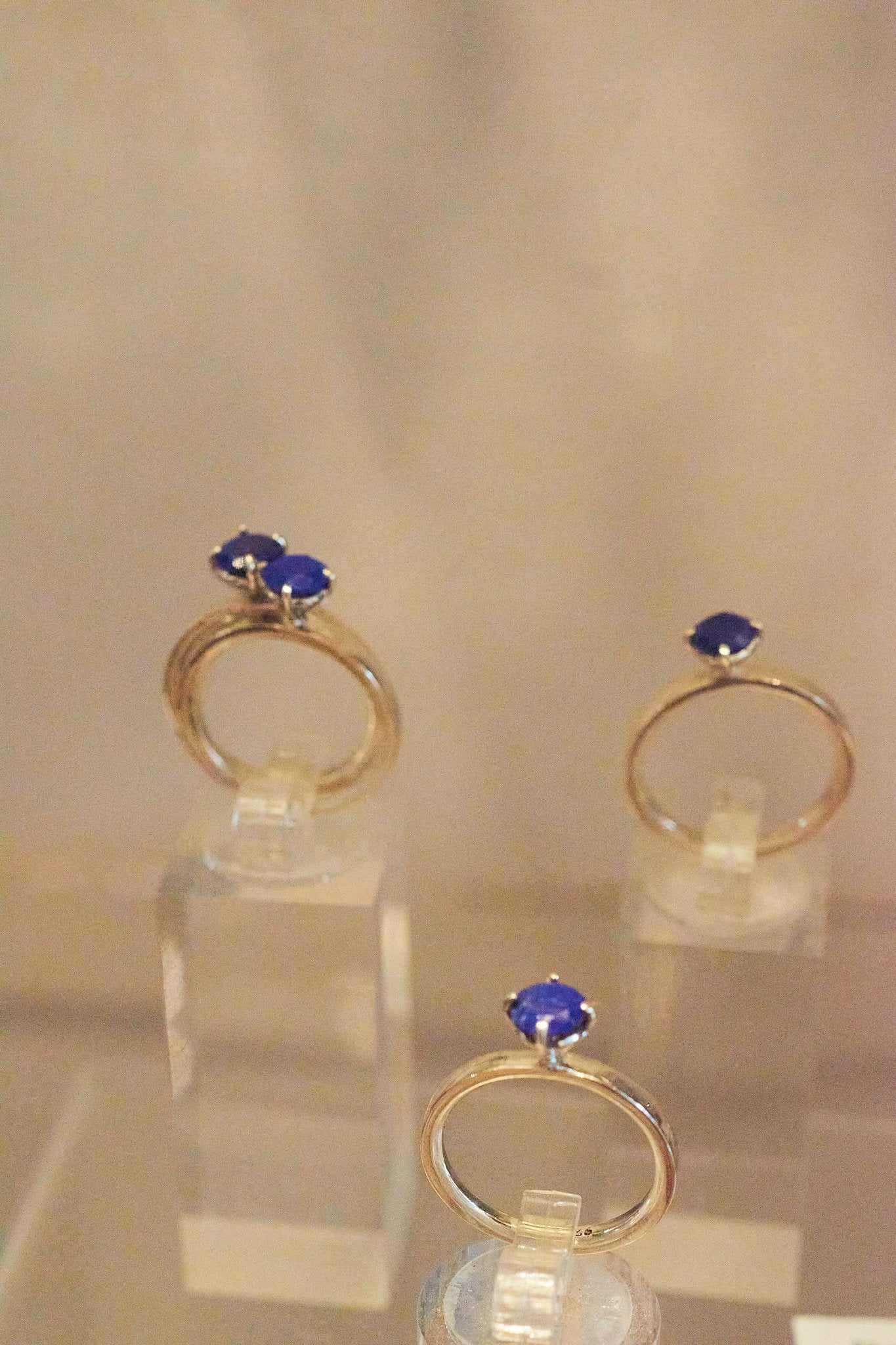 Lapis lazuli stacking ring