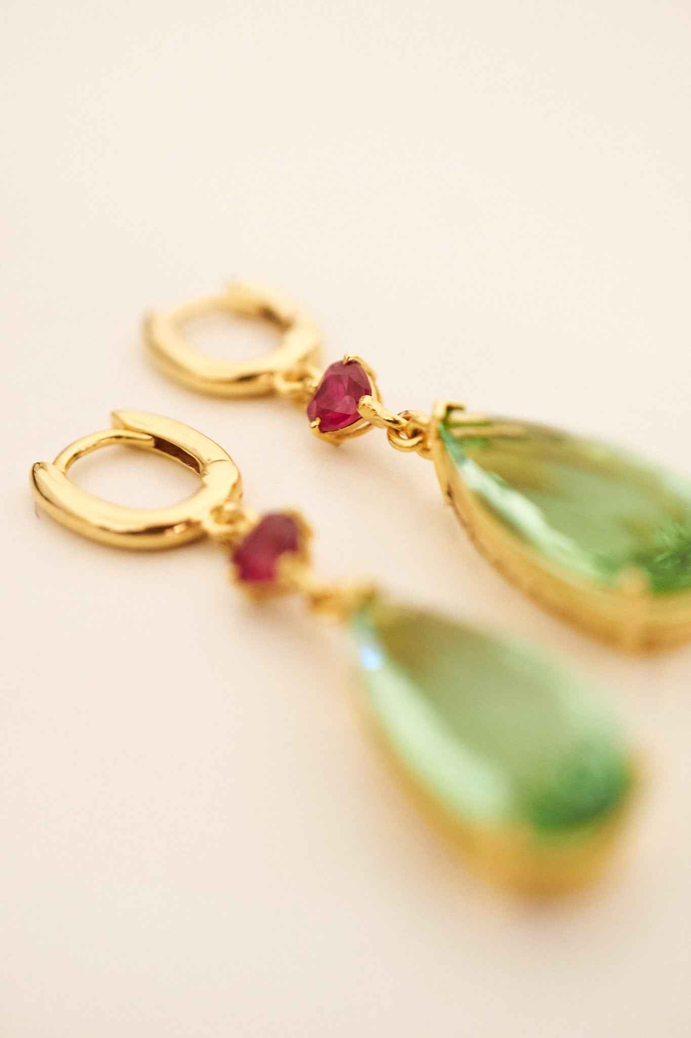 Howels Moving Castle Earrings - AURIENT GOLD