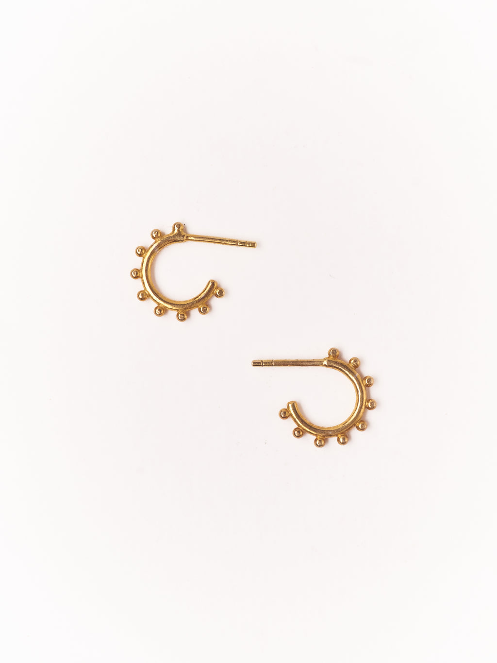 Small Gold Plated Hoops