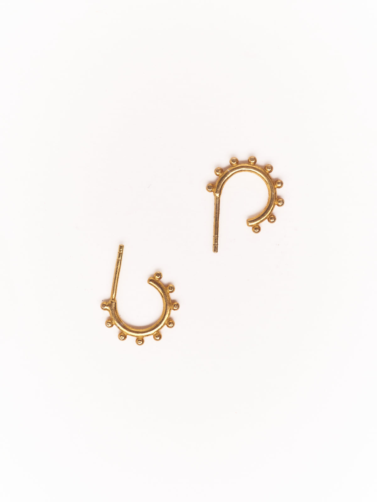 Small Gold Plated Hoops