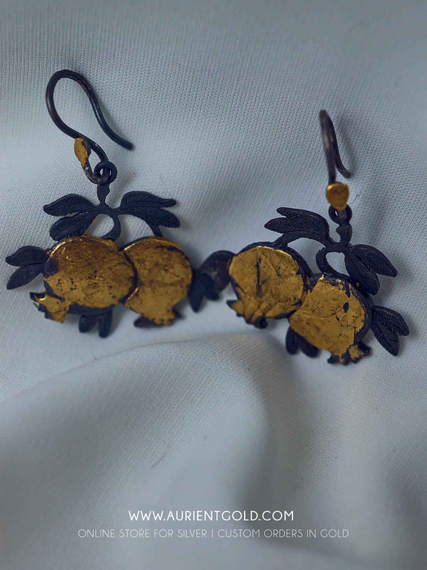 Pommegranite Earrings