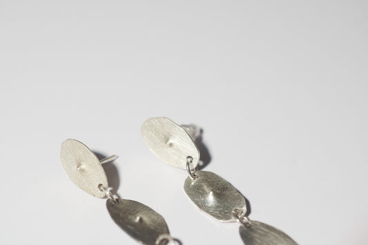 Mermaid Nipple earrings three tier drop