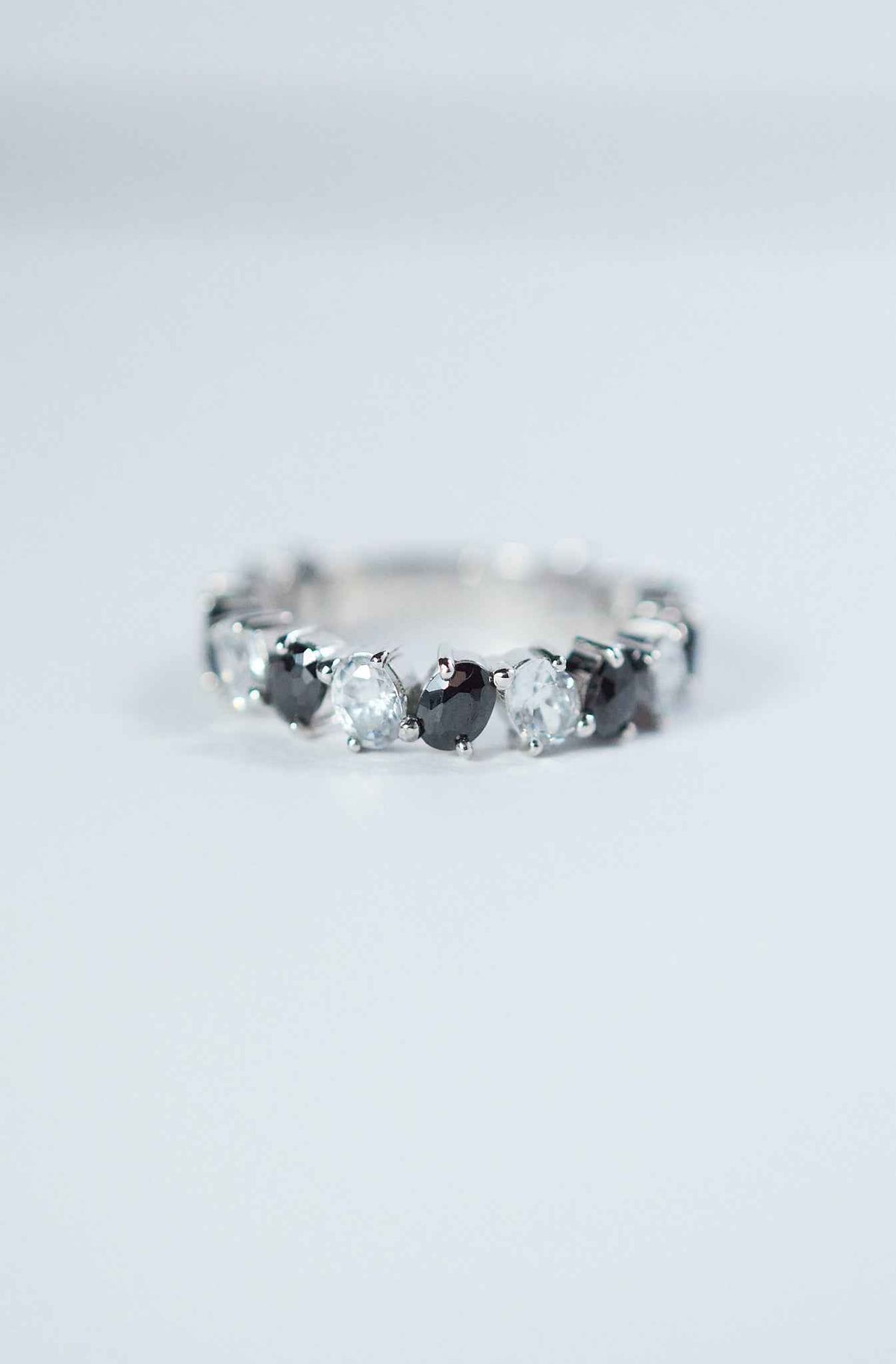 Sienna In Silver Ring