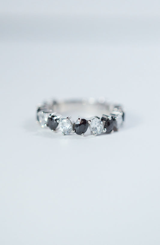 Sienna In Silver Ring