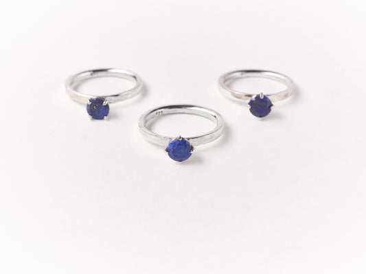 Lapis Lazuli Stacking Ring