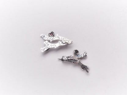 Small Coral Brooch