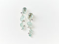 Underwater Bubble Emerald Earrings