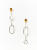 Ky Ha Oval Dangle Earrings