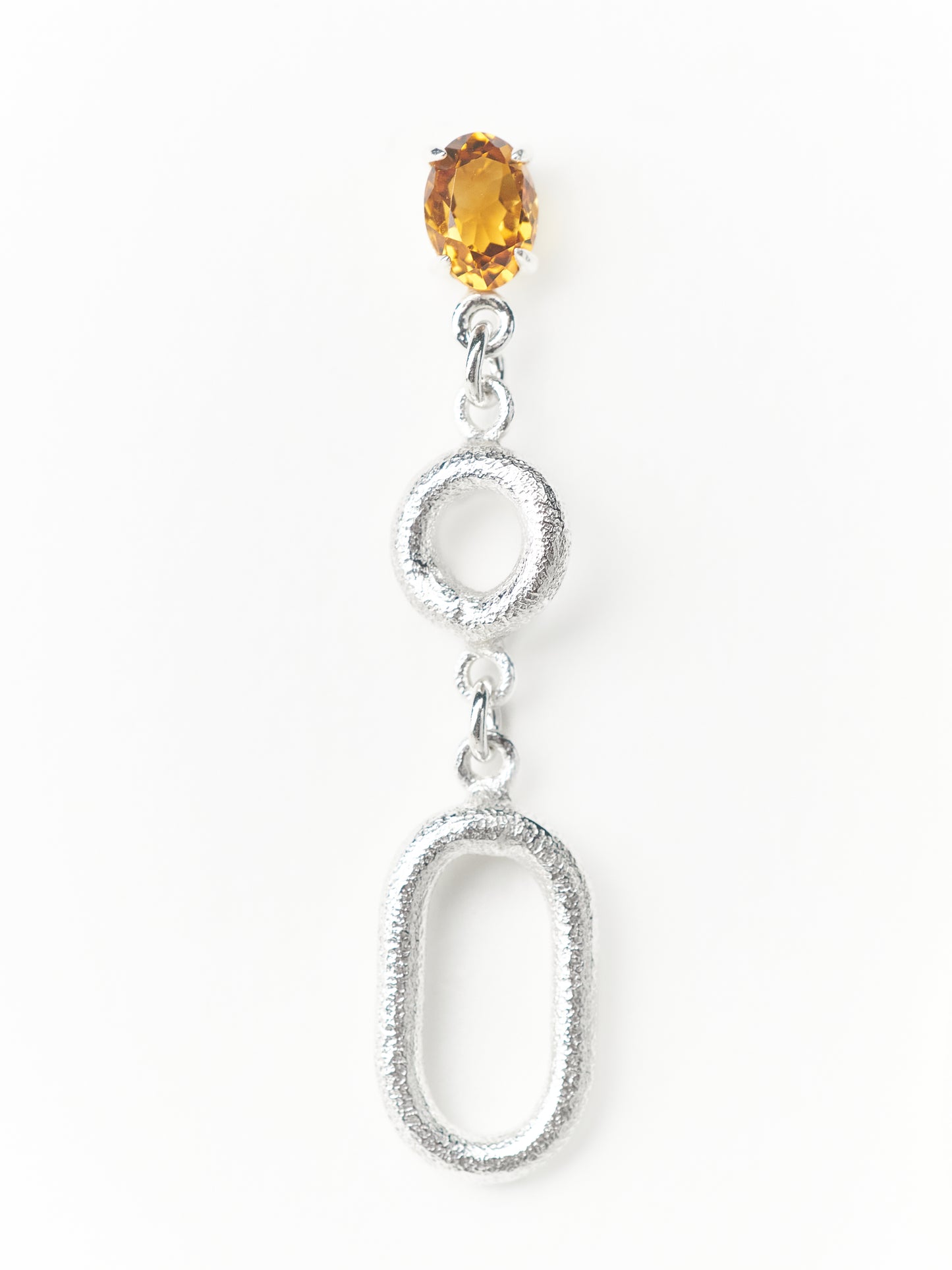 GEO Oval Dangle Earrings