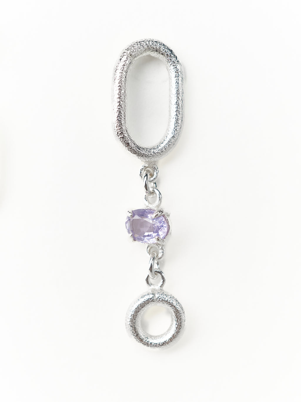 KY HA Oval Dangle Earrings