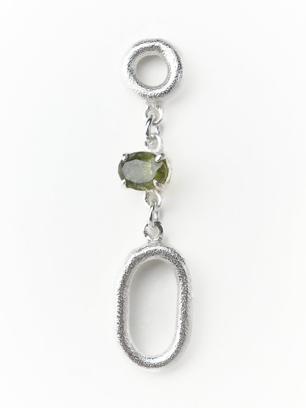 KY HA Oval Dangle Earrings