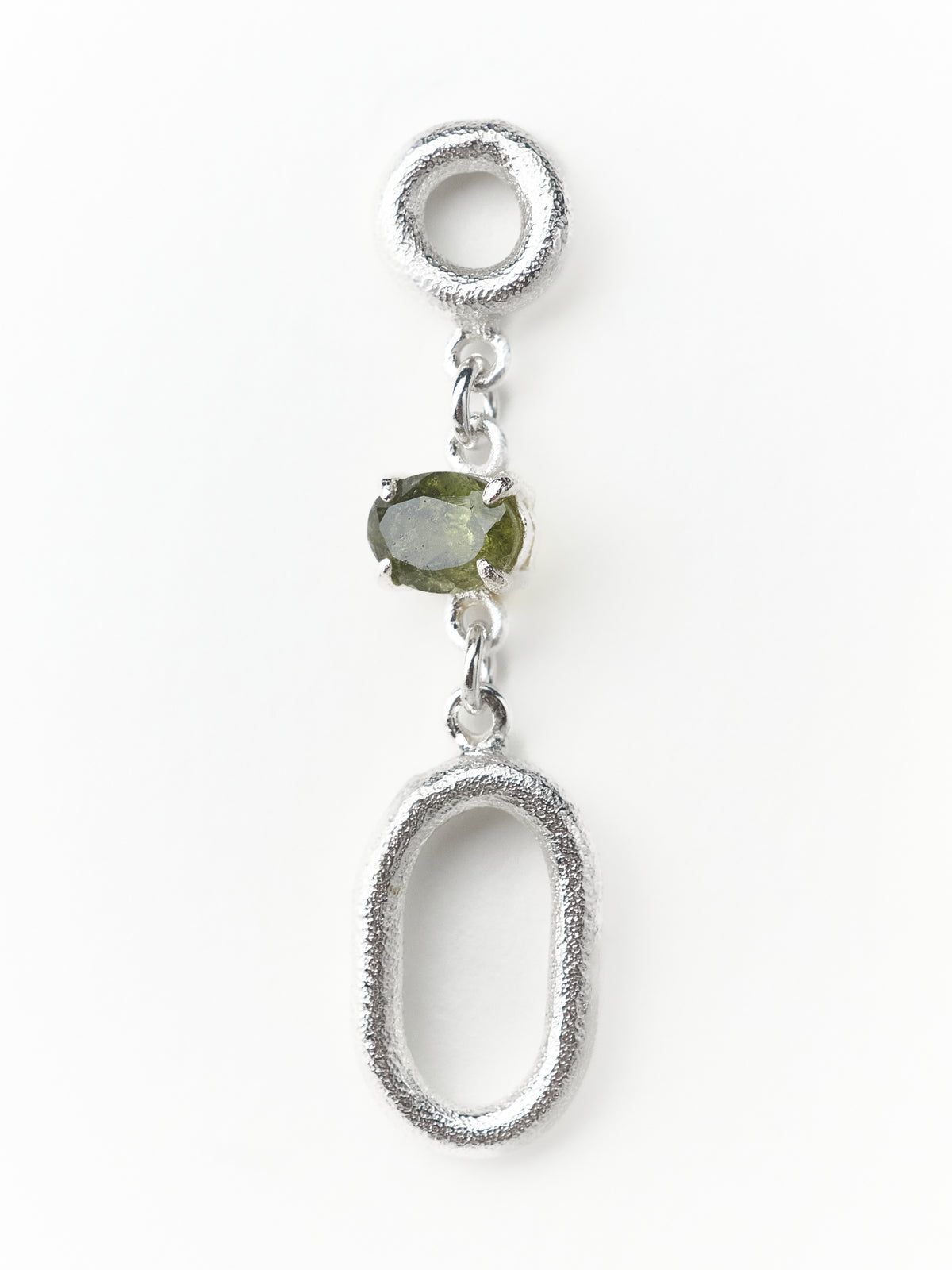 KY HA Oval Dangle Earrings