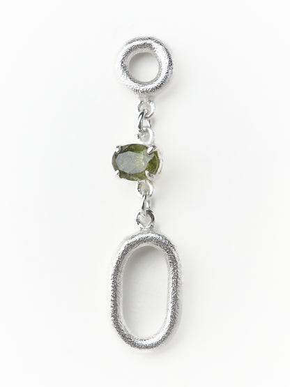 GEO Oval Dangle Earrings