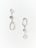 KY HA Oval Dangle Earrings