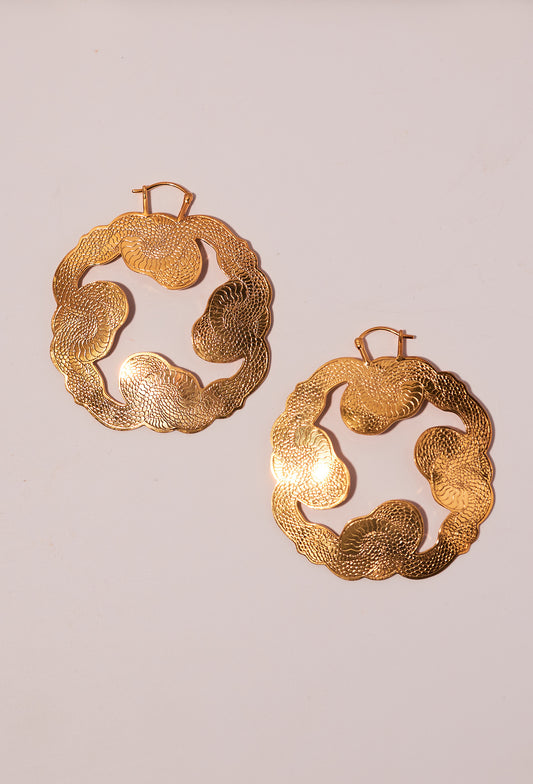 Year of the Snake Earrings ( Easybadwork Colab )