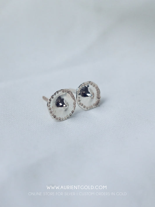 Sterling Silver Mermaid Ear Studds