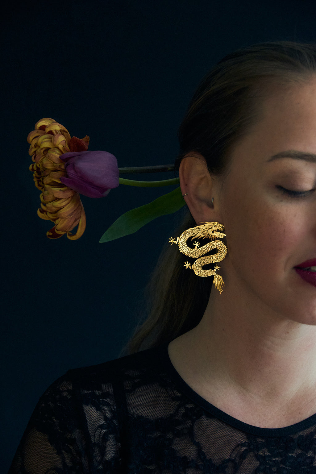 Dragon Earrings