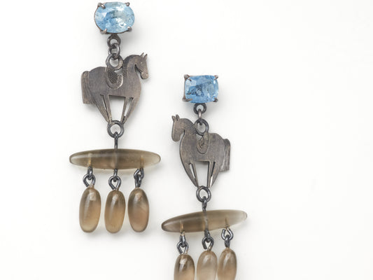 Year of the Horse Chandelier Earrings