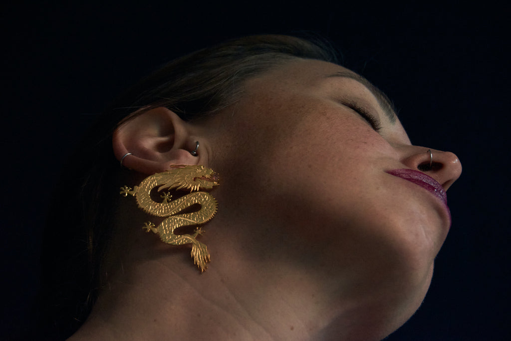 Dragon Earrings