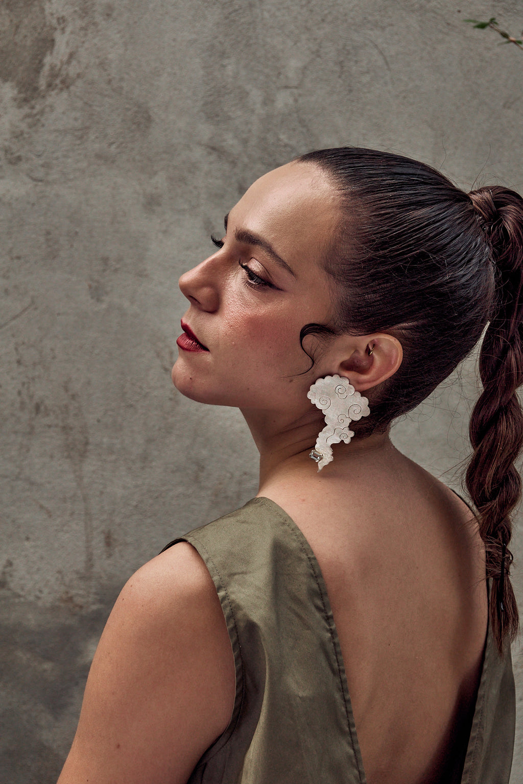 Deity Cloud Earrings - AURIENT GOLD
