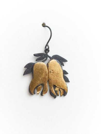 Buddhas Hand Fruit Earrings