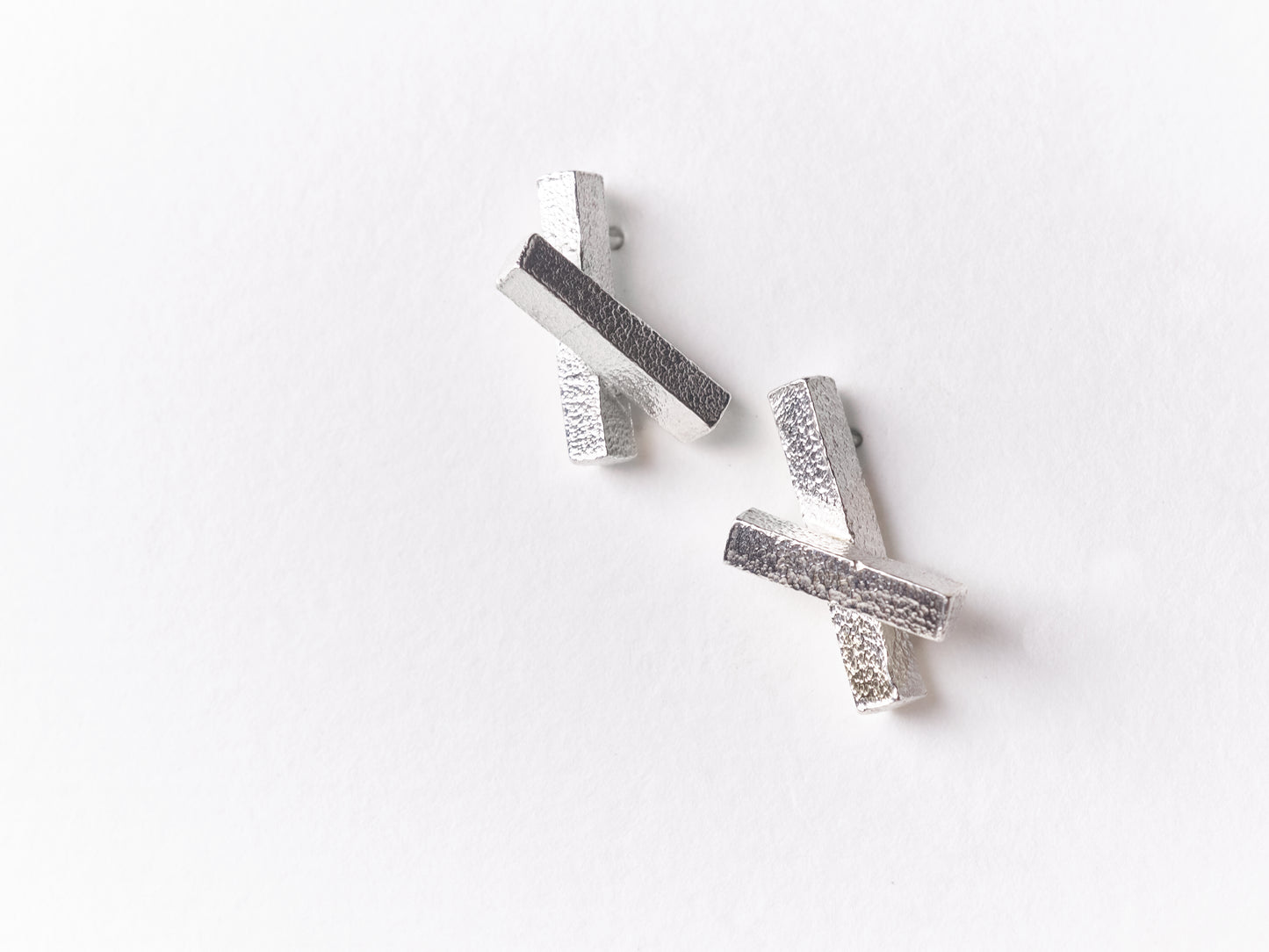 X GEO Studs Earrings