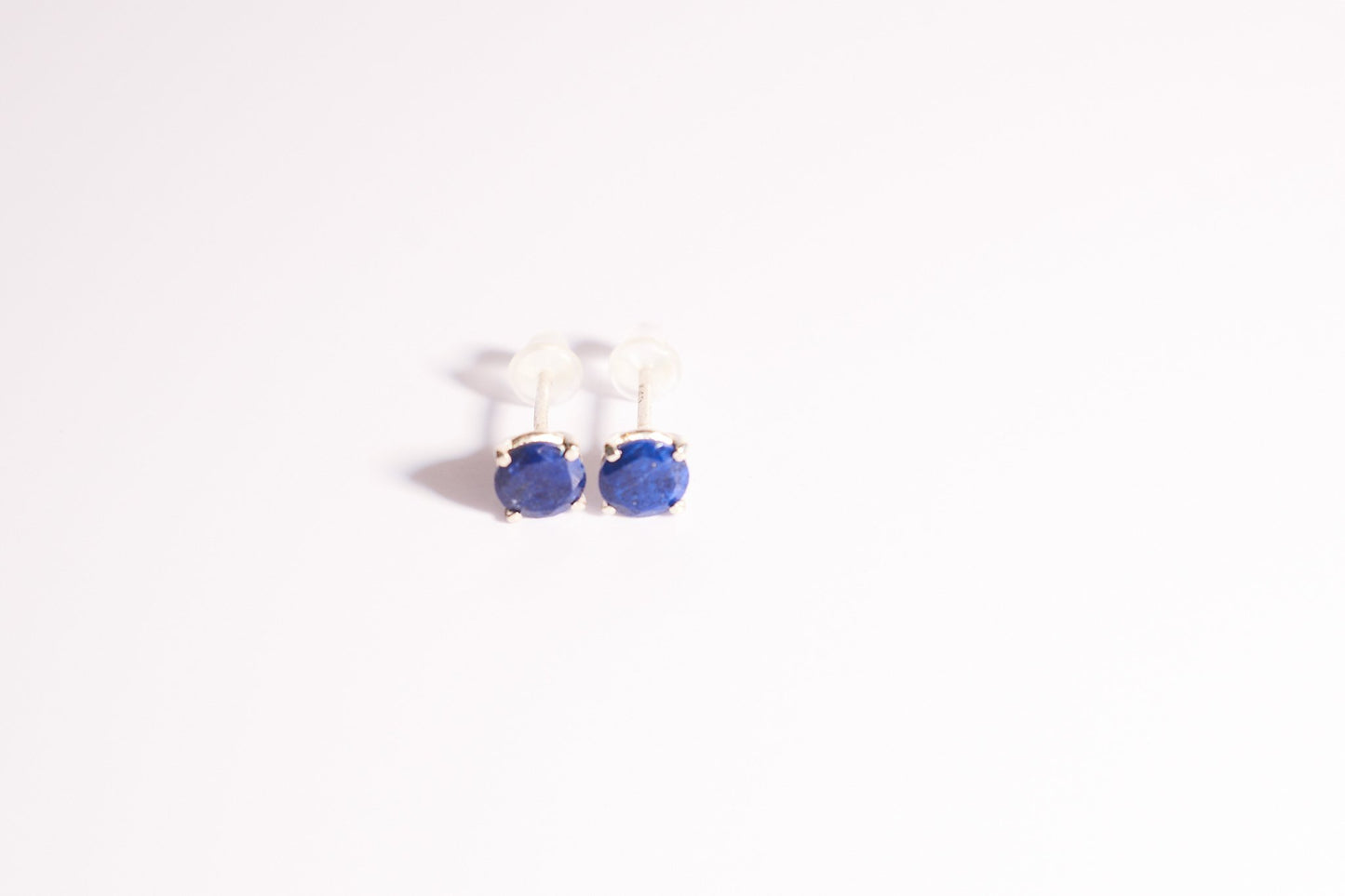 Lapis lazuli Silver Studs
