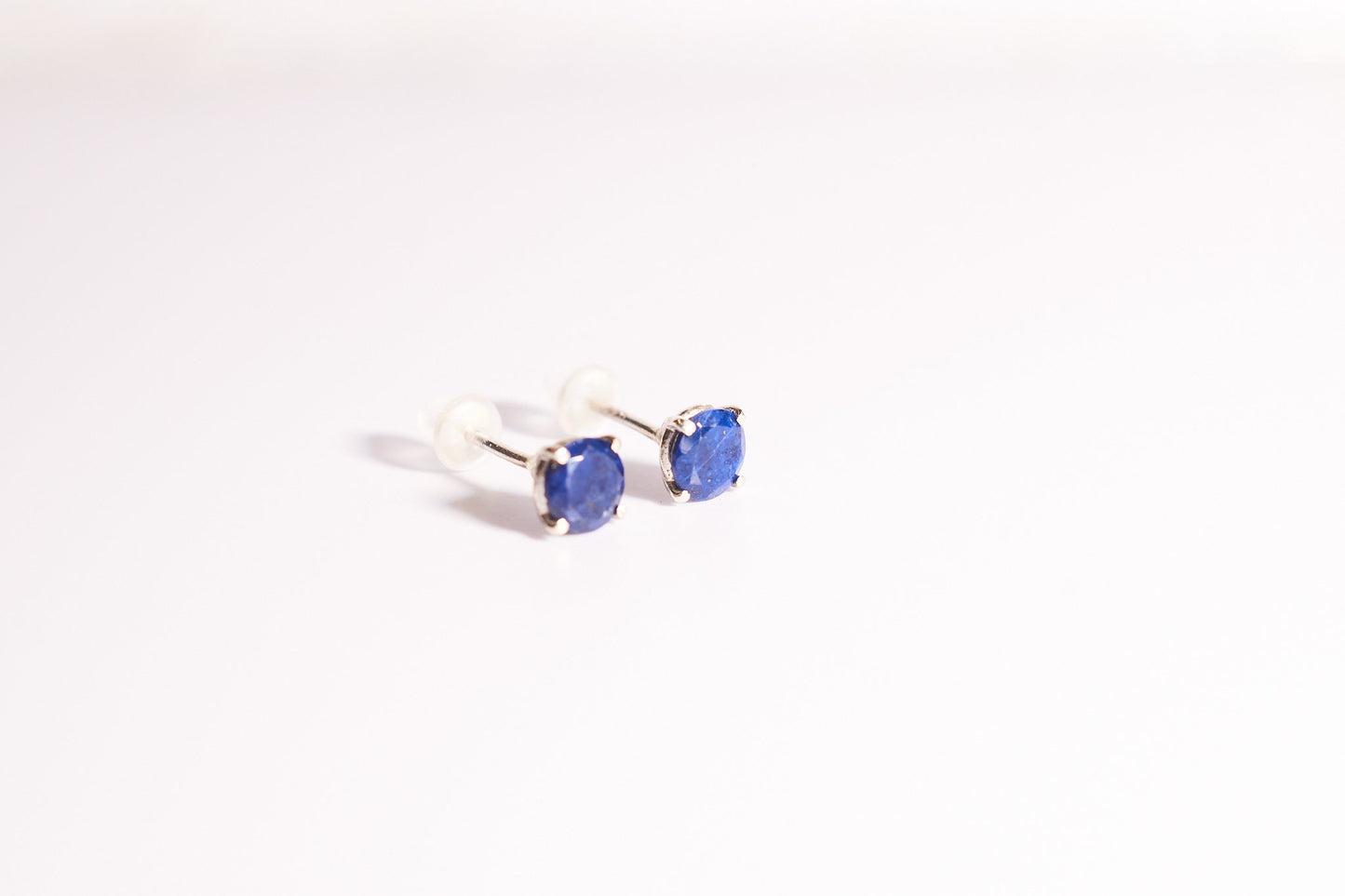 Lapis lazuli Silver Studs