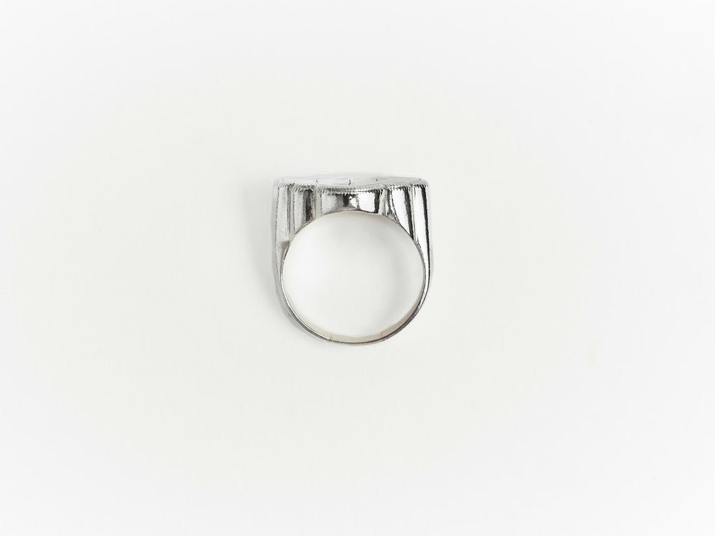 Nhẫn bạc Sterling hình ba chiếc thuyền buồm