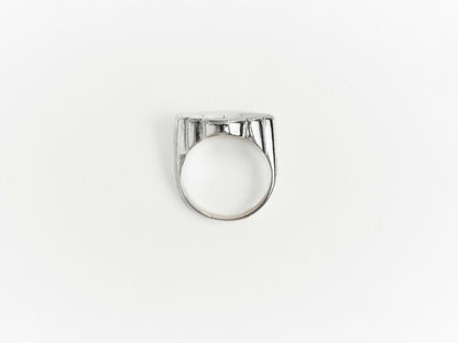 Nhẫn bạc Sterling hình ba chiếc thuyền buồm