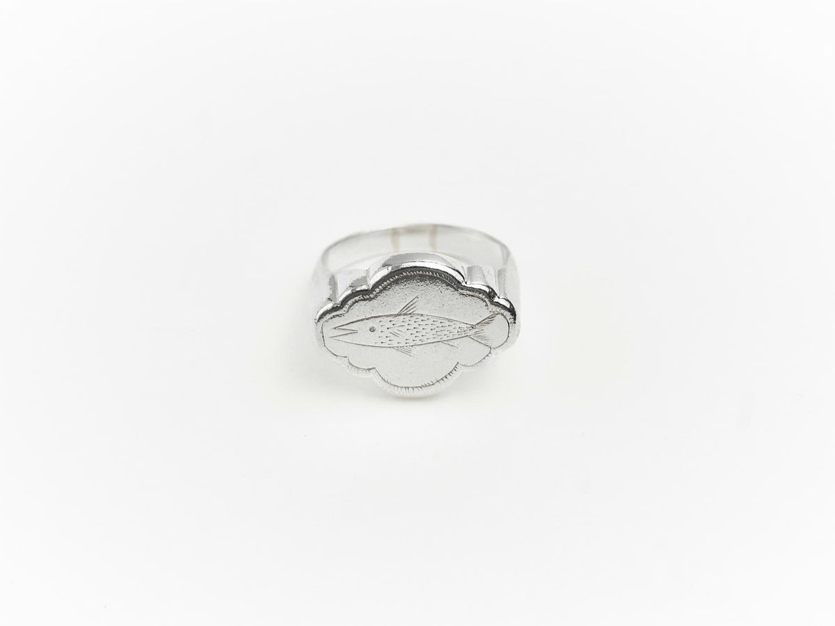 Fish Signet Ring