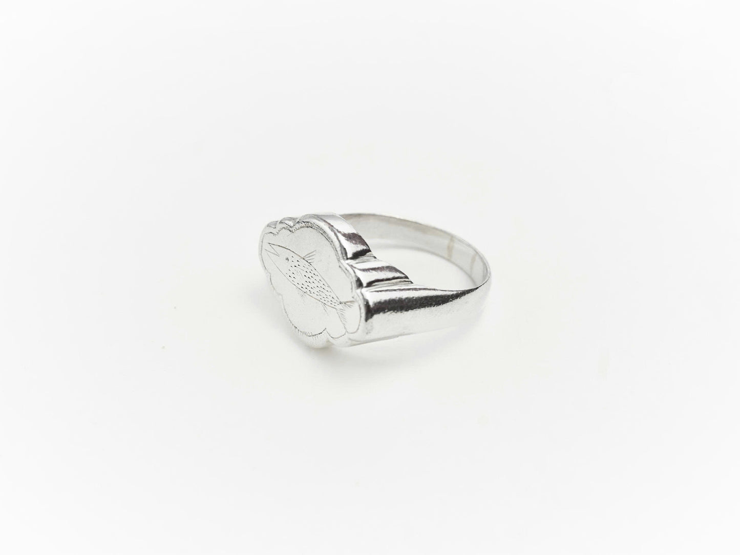 Fish Signet Ring