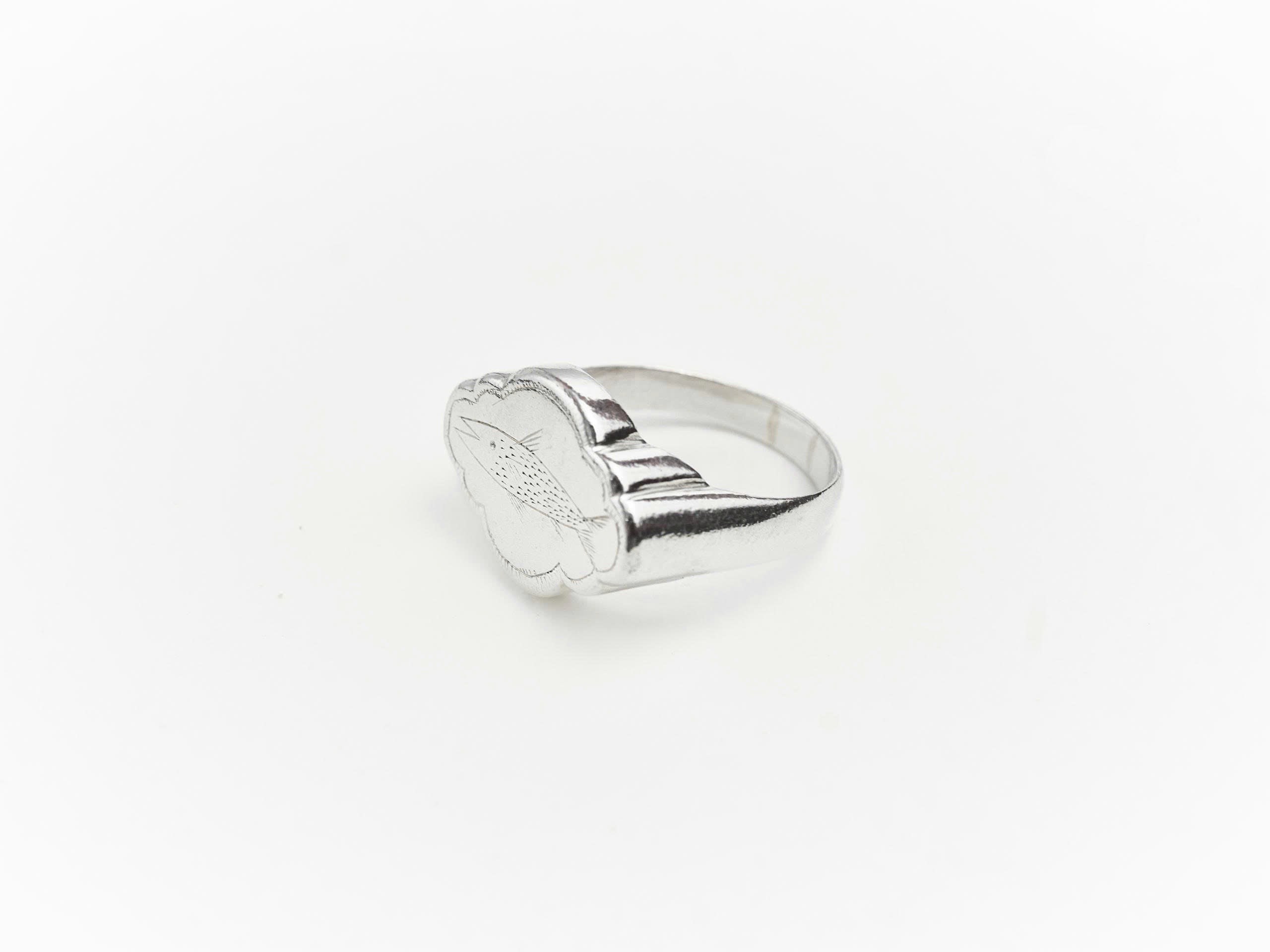 Fish Signet Ring