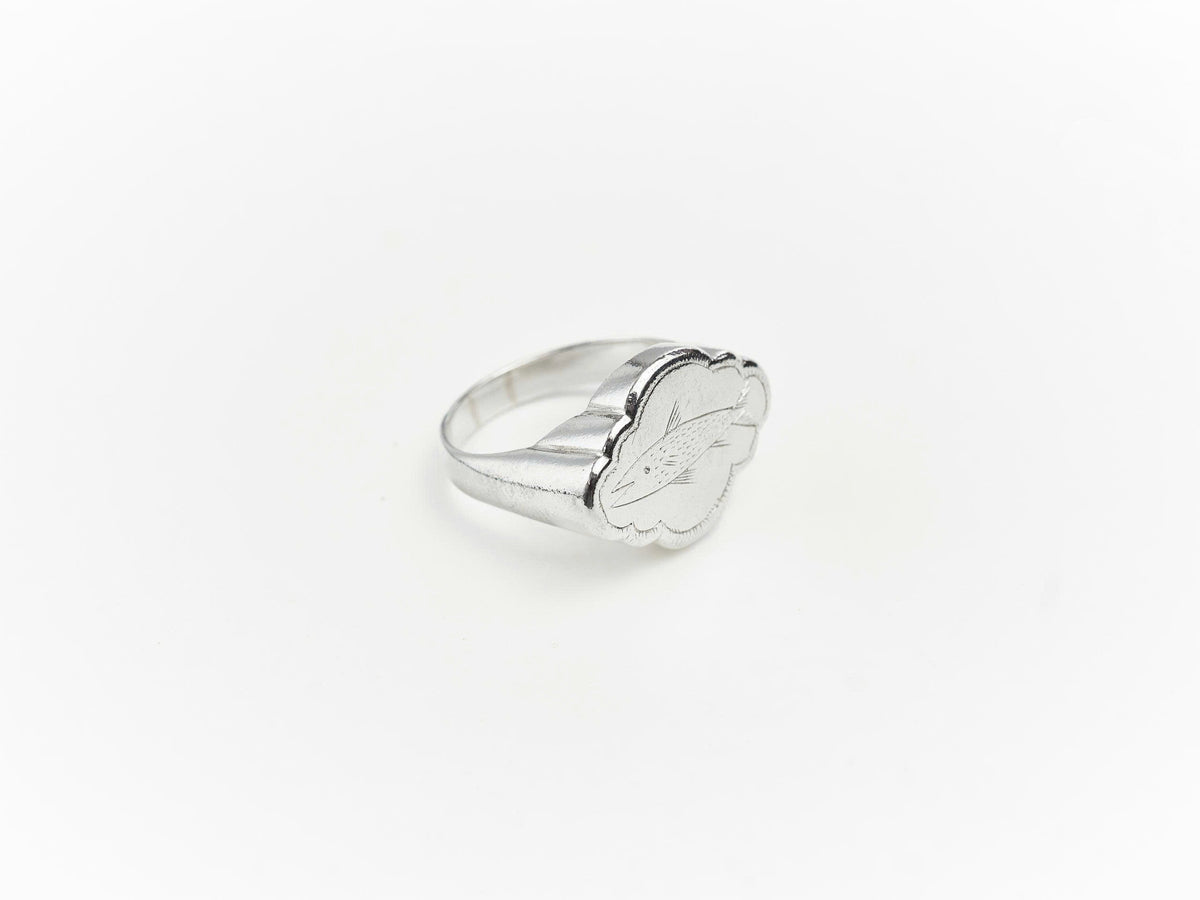 Fish Signet Ring