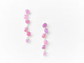 Milky Sapphire Statement Earrings
